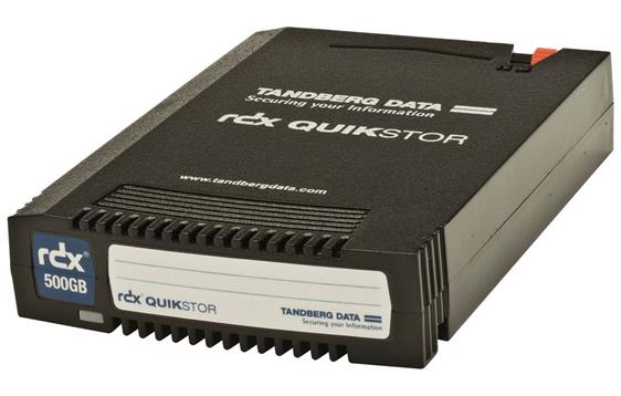 9418617  46C5368 Tandberg Data RDX QuickStor 500GB kasset RDX backup kassett